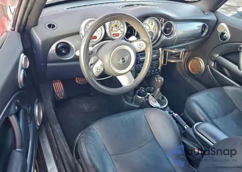 2007 Mini Cooper S z USA, uszkodzony, nr VIN WMWRH33527TL94583